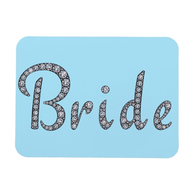 ímã Bride Bling (Horizontal)