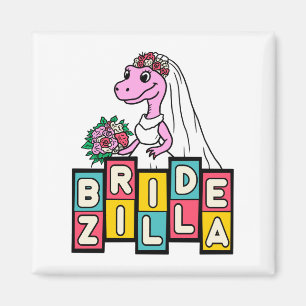 Imã Bride Zilla Retro