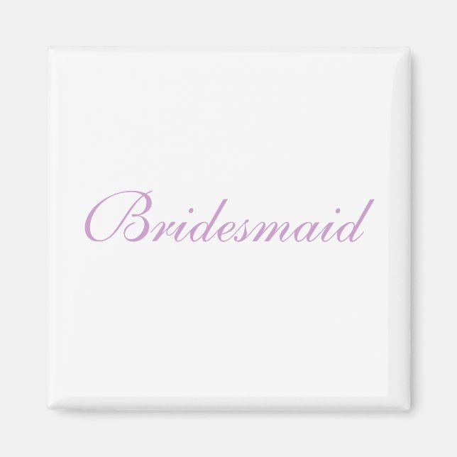 Imã Bridesmaid (Frente)