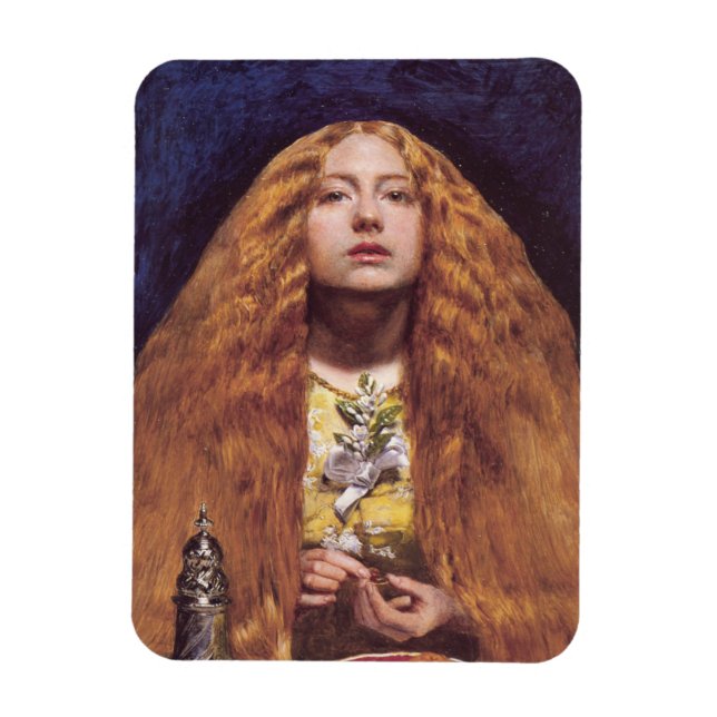 Ímã Bridesmaid (de John Everett Millais) (Vertical)