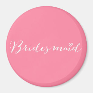 Imã Bridesmaid - ímã de damas de honra personalizada