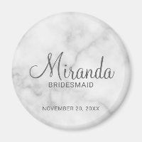 Bridesmaid Personalizado de Script Moderno