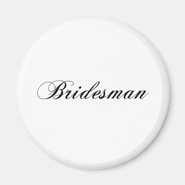 Imã Bridesman (Frente)