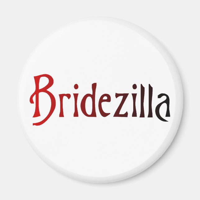 Imã Bridezilla (Frente)