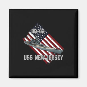 Imã Brigada Uss New Jersey Bb-62 &amp; Combat Warsh