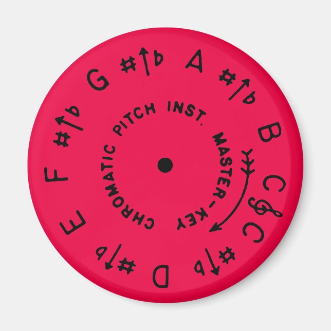 Imã Bright Berry Pitchpipe (Frente)