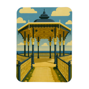Ímã Brighton Bandstand - Arquitetura Costeira