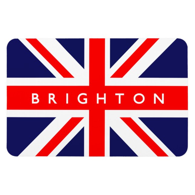 Ímã Brighton UK Flag (Horizontal)