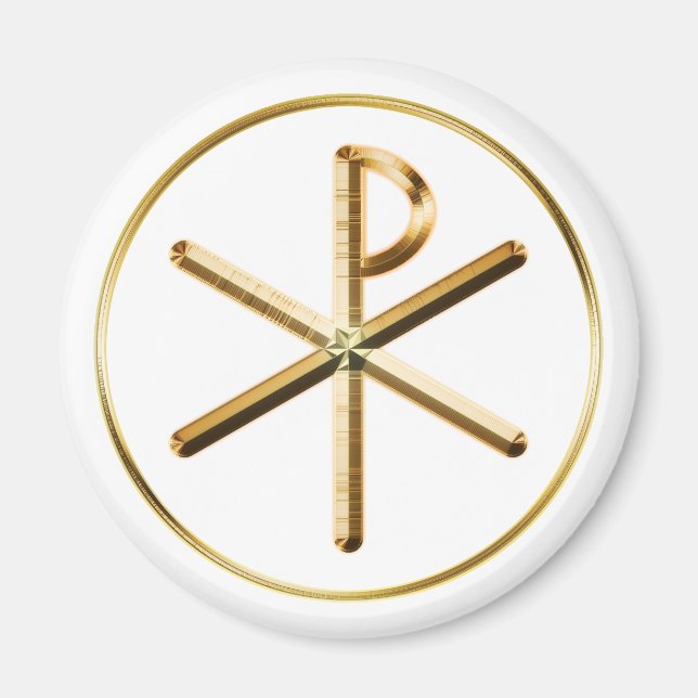 Imã Brilho Chi-Rho (Frente)