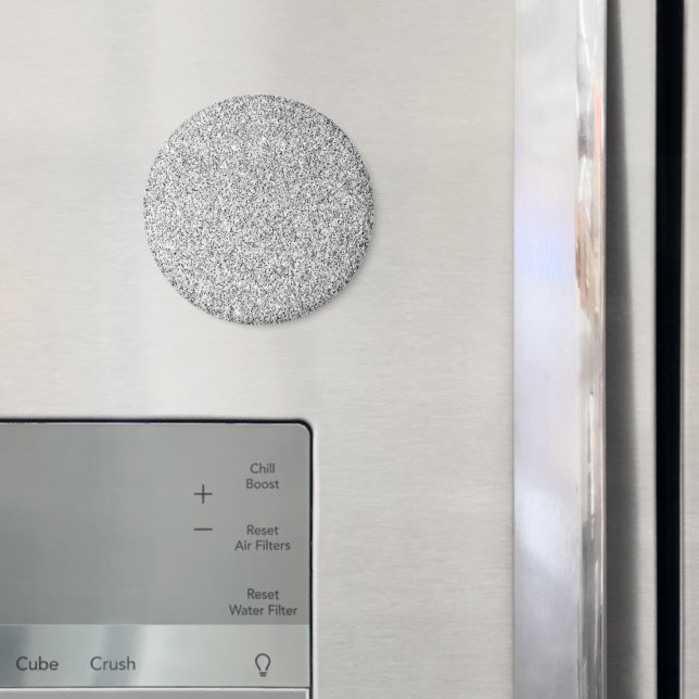 Imã Brilho de luz cinza prateado (In Situ (Fridge))