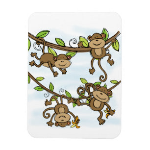 Ímã Brilho do macaco