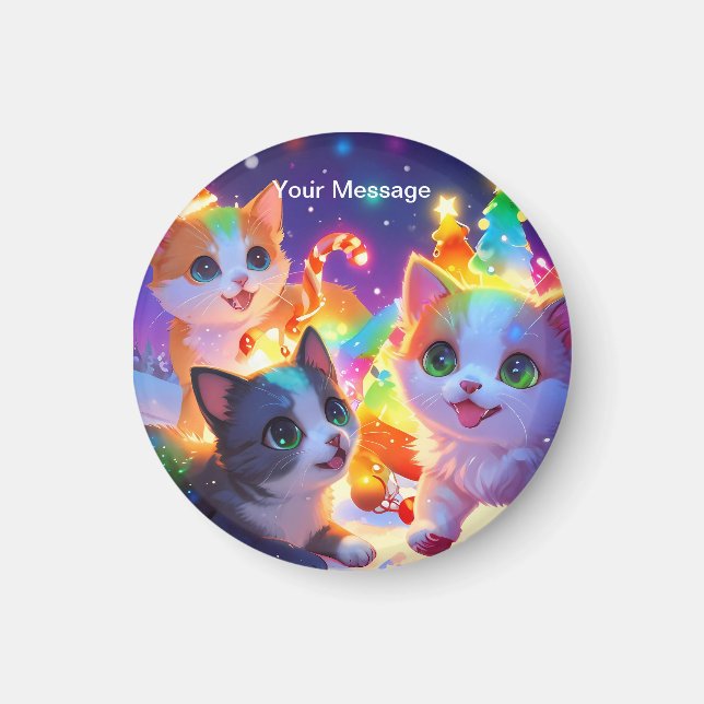 Imã Brilho Encantado de Natal (Frente)