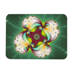 Ímã Brilho Sublável - Arte Fractal