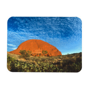 Ímã Brilho Vermelho da Famosa Ayers Rock no Outback