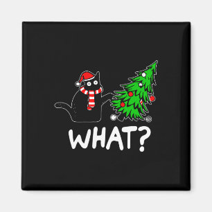 Imã Brincadeira Negra Negra Empurrando Árvore De Natal