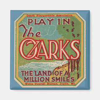 Imã Brincar na terra OZARKS de um milhão de sorrisos
