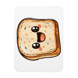 Ímã Brinde de Sorriso de Pedra de Pão Feliz