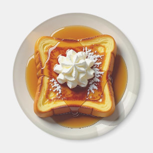 Imã Brinde francesa, Xarope e Creme chicoteado