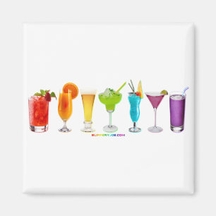 Imã Brindes de SlipperyJoe's Cheers bebida álcool coqu