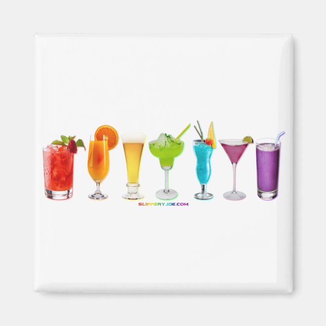 Imã Brindes de SlipperyJoe's Cheers bebida álcool coqu (Frente)