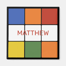 Brinquedo de cubo Quebra-cabeça dos anos 80 Person