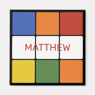 Imã Brinquedo de cubo Quebra-cabeça dos anos 80 Person