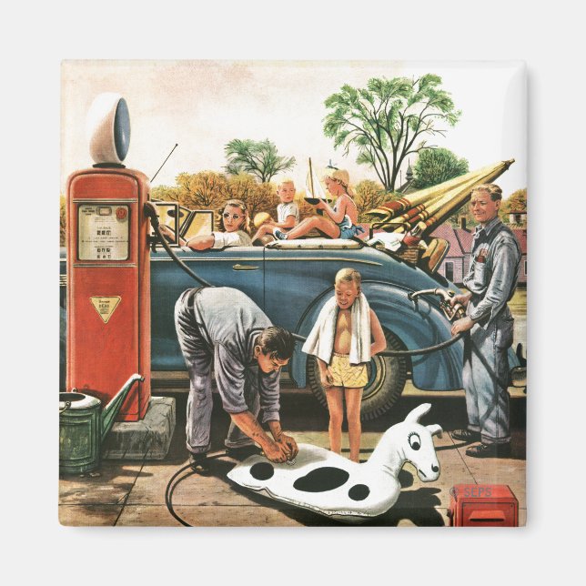 Imã Brinquedo de praia insuflável (Frente)