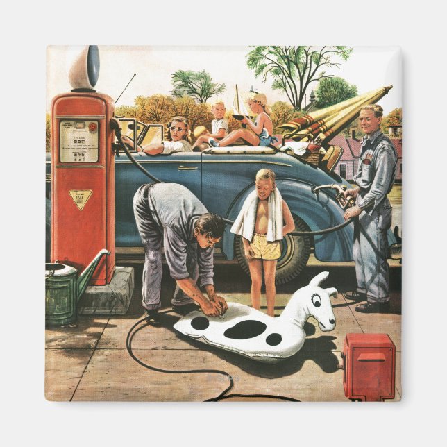 Imã Brinquedo de praia insuflável (Frente)