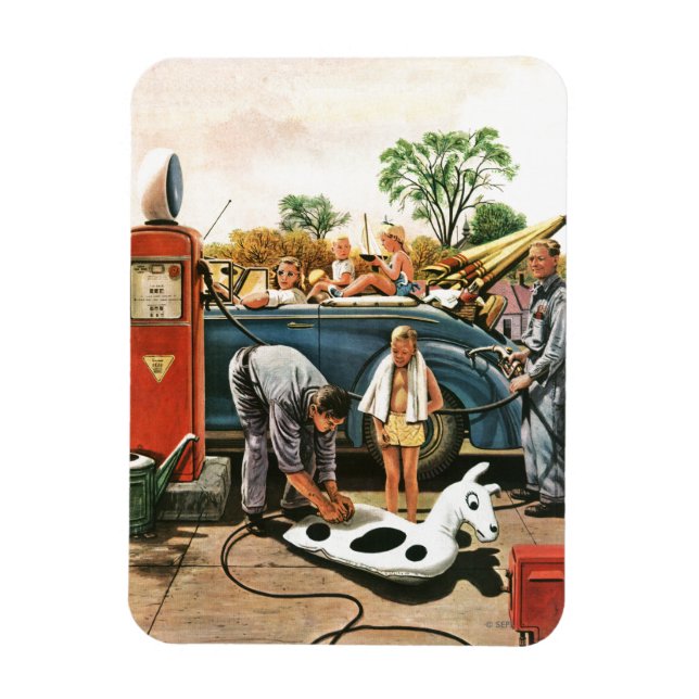 Ímã Brinquedo de praia insuflável (Vertical)