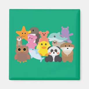 Imã Brinquedos de Pelúcia 