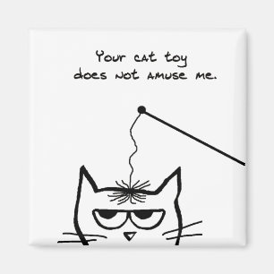 Imã Brinquedos falhados do gato - ímã engraçado do