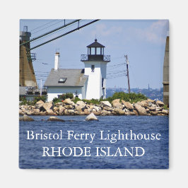 Imã Bristol Ferry Lighthouse, Rhode Island Magnet