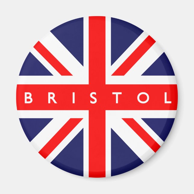 Imã Bristol UK Flag (Frente)