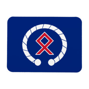 Ímã britânico de AngloCeltic - Torc & bandeira
