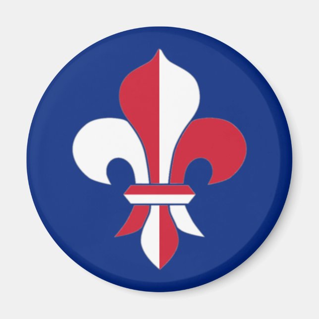 Imã British Fleur-de-Lis Magnet (Frente)
