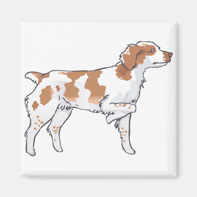 Imã Brittany Spaniel (Frente)