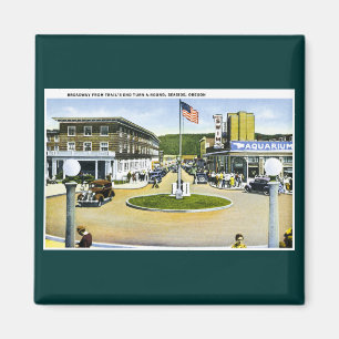 Imã Broadway da rotação do fim da fuga, beira-mar, O