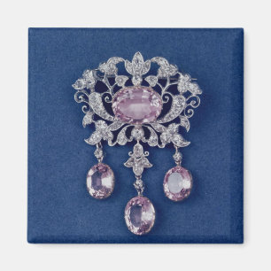 Imã Broche na forma de uma flor, c.1780