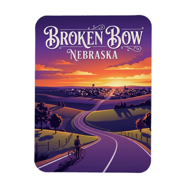Ímã Broken Bow EUA (Vertical)