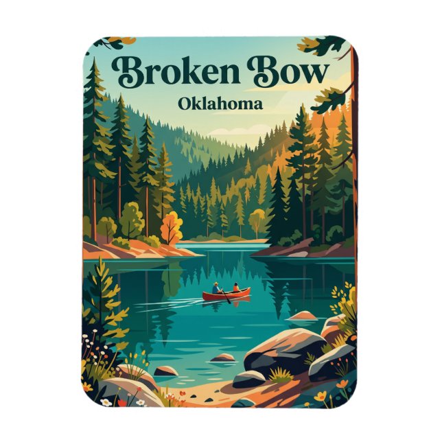 Ímã Broken Bow, Oklahoma (Vertical)