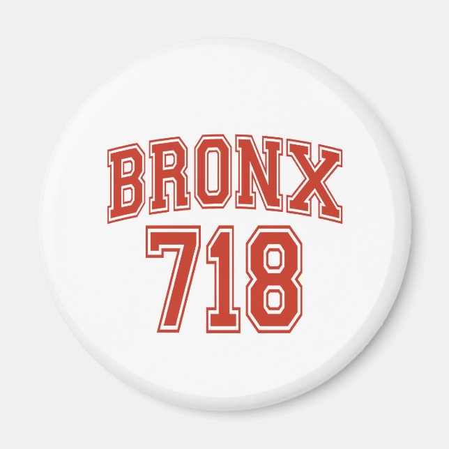 Imã Bronx 718 Magnet (Frente)