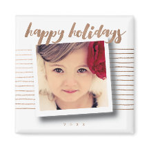 Bronze Felizes Feriados Manuais Foto de Natal