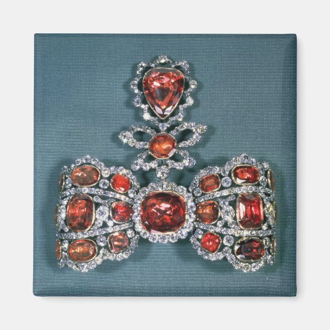 Imã Brooch de arco com brilho (Frente)