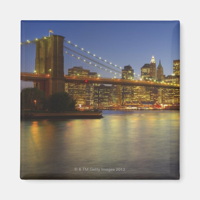 Imã Brooklyn Bridge e Nova Iorque (Frente)