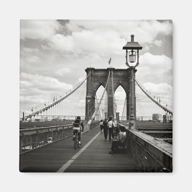 Imã Brooklyn Bridge Magnet (Frente)
