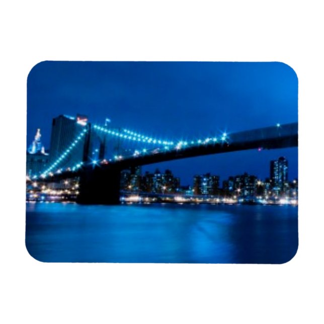 Ímã Brooklyn Bridge, Nova Iorque (Horizontal)