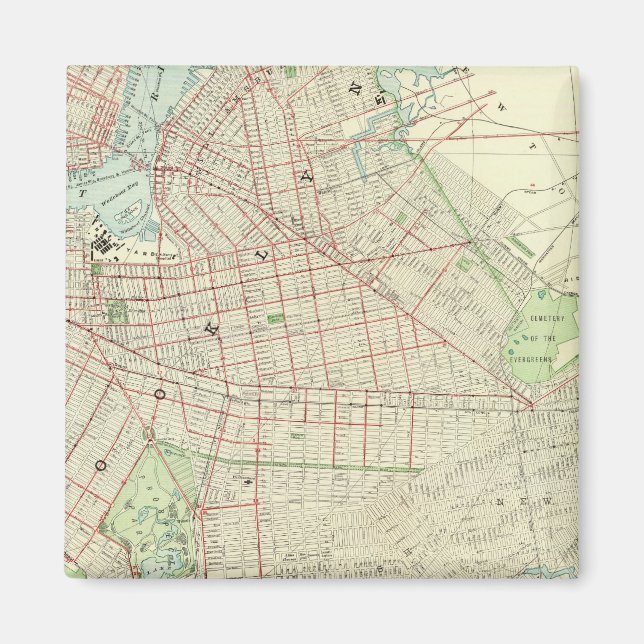 Imã Brooklyn e vizinhança (Frente)