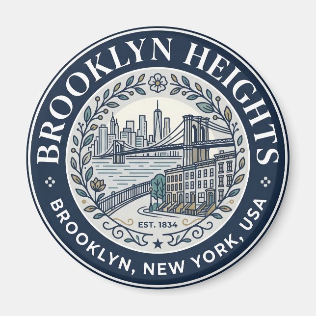 Imã Brooklyn Heights, Brooklyn, Nova York, EUA EUA (Frente)