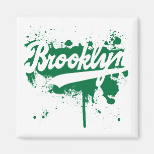 Imã Brooklyn pintou o ímã verde