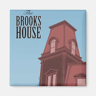 Imã Brooks House Magnet